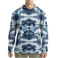 thumbnail image 1 of Men'S Quick-Dry Sun Protection Clothing Casual Sports Camouflage Uv Protection Clothing Long-Sleeved Lightweight Hooded Top, 1 of 1