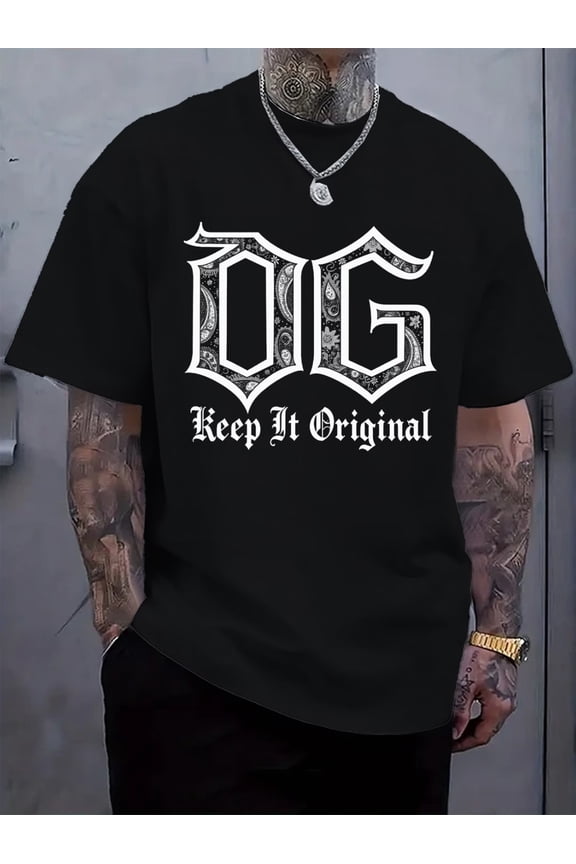 Men'S Relaxed Fit T-Shirt Made from 100%, 180G Weight, Available in Plus