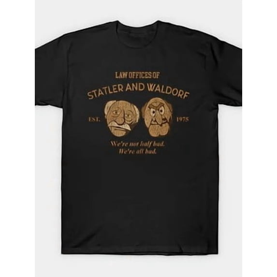 Men'S Retro 70S Statler And Waldorf Graphic T-Shirt All Size S-5Xl Hot Trending Shirt, Vintage Birthday Gift