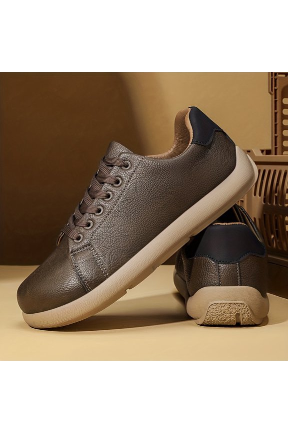 Men'S Retro Fashion Trendy Comfortable Driving Loafers Autumn Slip-Resistant Soft-Soled Wide-Head Casual Shoes,