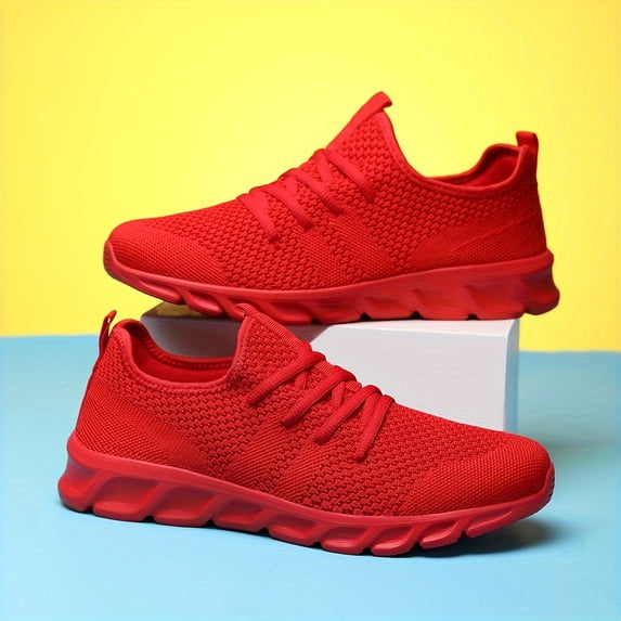 Men'S Running Shoes, Outdoor sneakers, Spring And Summer Models Couple Woven Breathable Lightweight Running Shoes,