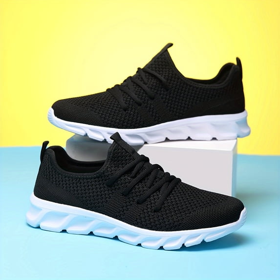 Men'S Running Shoes, Outdoor sneakers, Spring And Summer Models Couple Woven Breathable Lightweight Running Shoes,
