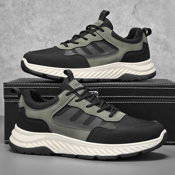 Men'S Running Shoes for Spring And Summer 2026, Featuring a Thick Sole ...