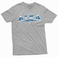thumbnail image 1 of Men'S Scotland Alba T-Shirt Scottish Flag Patriotic Mens Womens Tee Shirt (3X-Large Grey), 1 of 6