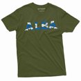 thumbnail image 1 of Men'S Scotland Alba T-Shirt Scottish Flag Patriotic Mens Womens Tee Shirt (XX-Large Military Green), 1 of 6
