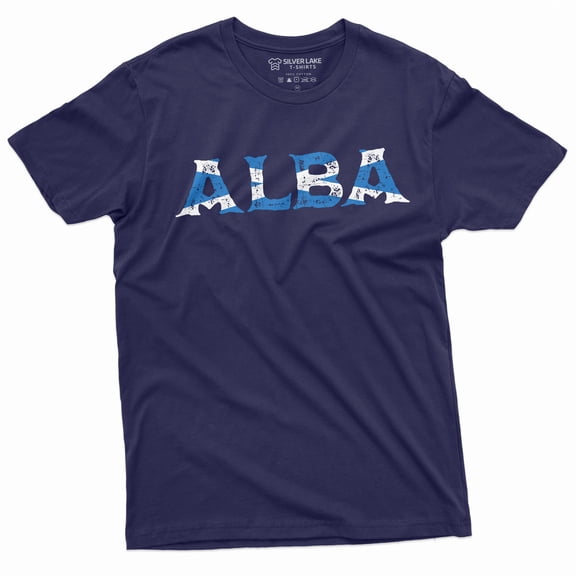 Men'S Scotland Alba T-Shirt Scottish Flag Patriotic Mens Womens Tee Shirt