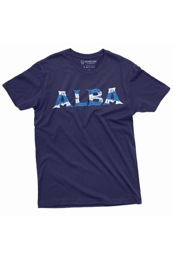 Men'S Scotland Alba T-Shirt Scottish Flag Patriotic Mens Womens Tee Shirt