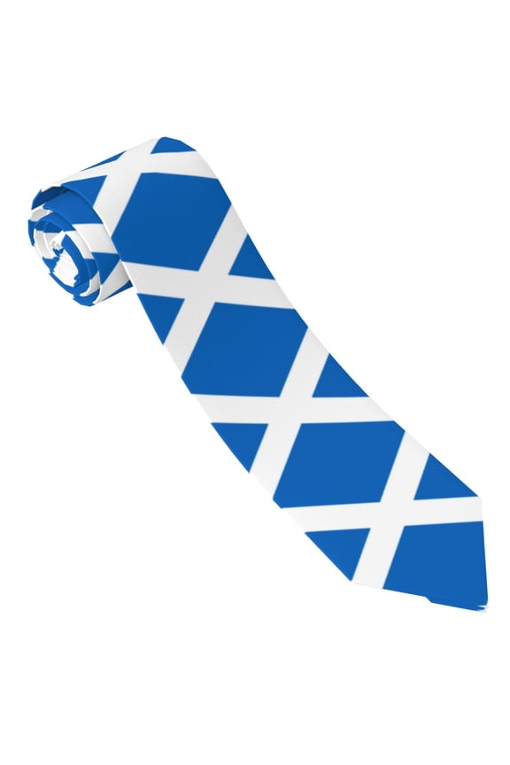 Men'S Scottish Flag Fashion Business Wedding Neckties Ties
