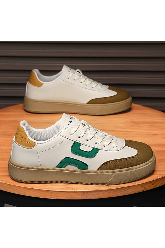 Men'S Shoes 2025 New Spring Retro Trendy Brand Training Sneakers Low-Top Versatile Casual Sports Shoes