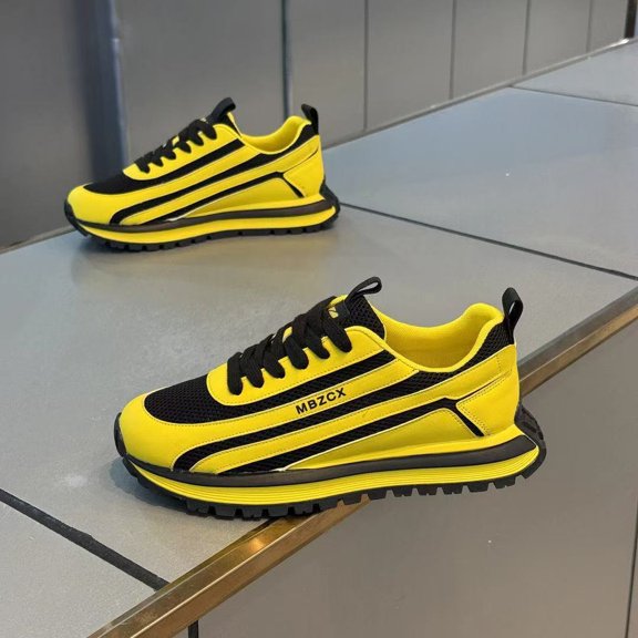 Men'S Shoes 2026 Height-Increasing Shoes Spring New Trendy Fashion Mesh Versatile Sports Casual Shoes