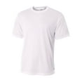 thumbnail image 1 of A4 N3252 Mens Birds Eye Mesh T Shirt, White, S, Pack Of 10, Mens T-Shirts, 1 of 1