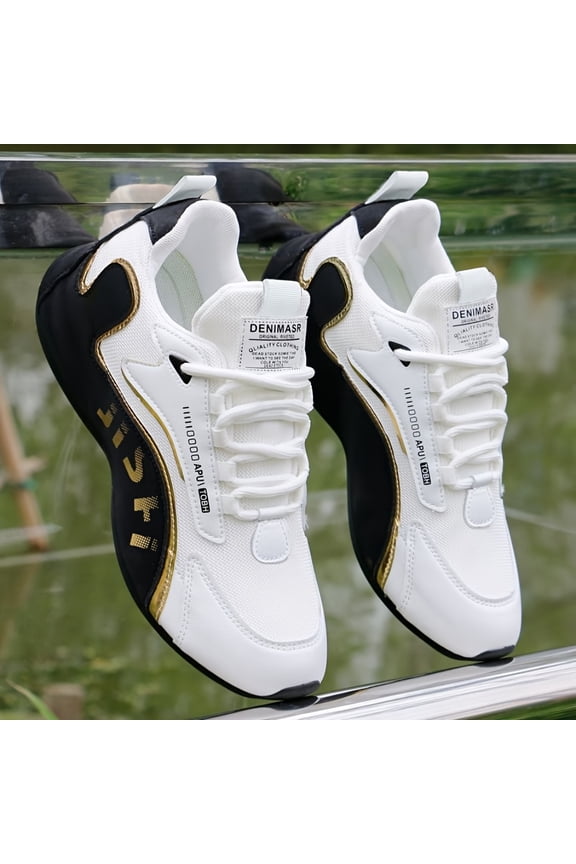 Men'S Skateboarding Shoes | Low-Top, Slip-On, Fabric Upper, PVC Sole, KOONEXY Brand, Suitable for Daily & Casual, Training, Running