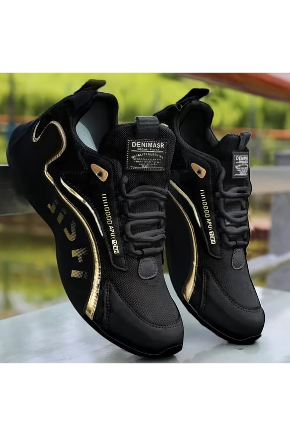 Men'S Skateboarding Shoes | Low-Top, Slip-On, Fabric Upper, PVC Sole, KOONEXY Brand, Suitable for Daily & Casual, Training, Running