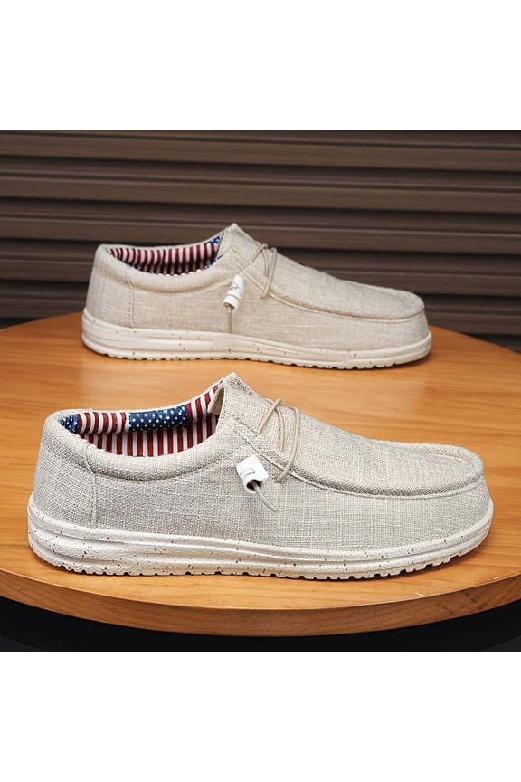 Men'S Slip-On Casual Shoes, Breathable Footwear Lightweight Sports Shoes,