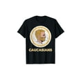 thumbnail image 1 of Men'S Soft & Comfortable Pure Cotton Graphic T-Shirt - Caucasian Pride, Vintage-Inspired Design, Machine Washable, Sizes S-XXXL, Ideal for Casual Attire and Gifts, 1 of 8