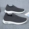 thumbnail image 1 of Men'S Soft-Soled Comfortable Sports Shoes, Knitted And Breathable, Slip-On Casual Athletic Shoes for Street And Road Running, 1 of 6
