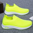 thumbnail image 1 of Men'S Soft-Soled Comfortable Sports Shoes, Knitted And Breathable, Slip-On Casual Athletic Shoes for Street And Road Running, 1 of 6