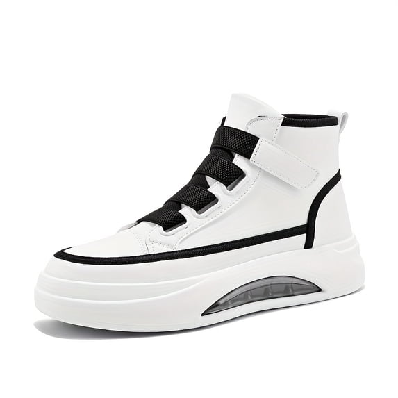 Men'S Stylish Casual Shoes with, Made of Breathable PU And Slip-Resistant Design