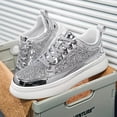 thumbnail image 1 of Men'S Stylish And Versatile Outdoor Shoes for All Seasons, Featuring Breathable Mesh, Casual Sneakers, Skate Shoes, Dad Shoes, Trendy Footwear, And Running Knit Shoes, 1 of 9