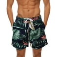 thumbnail image 1 of Men'S Summer Fashion Casual Hawaiian Style Printed Floral Beach Pants Shorts Men Clothing, 1 of 5