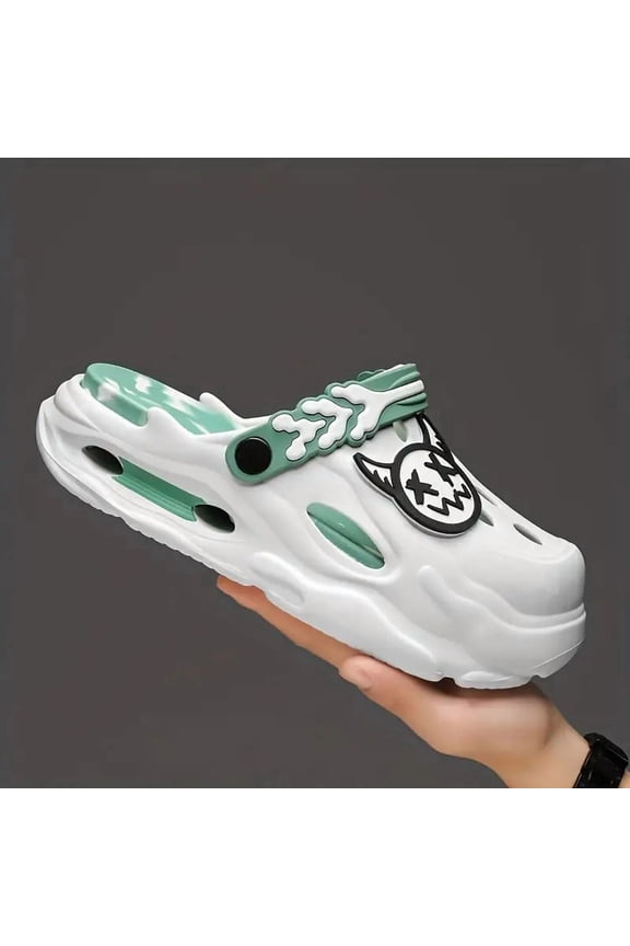 Men'S Summer Sandals for 2026 Featuring a Thick Sole, Toe Coverage, a Hole Design, And Two-Way Wear. These Non-Slip Shoes Are Perfect for Rafting, Wading, And Outdoor Beach Activities