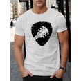 thumbnail image 1 of Men'S Summer T-Shirt with Guitar Music Design, 1 of 10