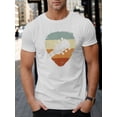 thumbnail image 1 of Men'S Summer T-Shirt with Guitar Music Design, 1 of 10