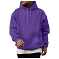 thumbnail image 1 of Men'S Sweatshirts Mens Hoodies Mens Casual Hooded Collar Drawstring Hoodies Pullover Sweatshirts Casual Long Sleeve Shirts With Pockets, 1 of 6