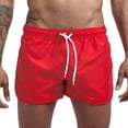 thumbnail image 1 of Men'S Swim Shorts Swim Trunks Quick Dry Board Breathable Drawstring With Pockets, 1 of 9