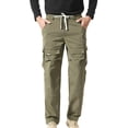 thumbnail image 1 of Men'S Tactical Pants Ripstop Stretch Water Resistant With Multi-Pockets Cargo Work Pants Military Hiking Outdoor, 1 of 7