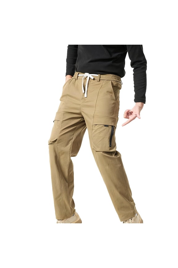 Men'S Tactical Pants Water Resistant Ripstop Cargo Work Lightweight Hiking Pants With Multi Pockets For Outdoor Climbing
