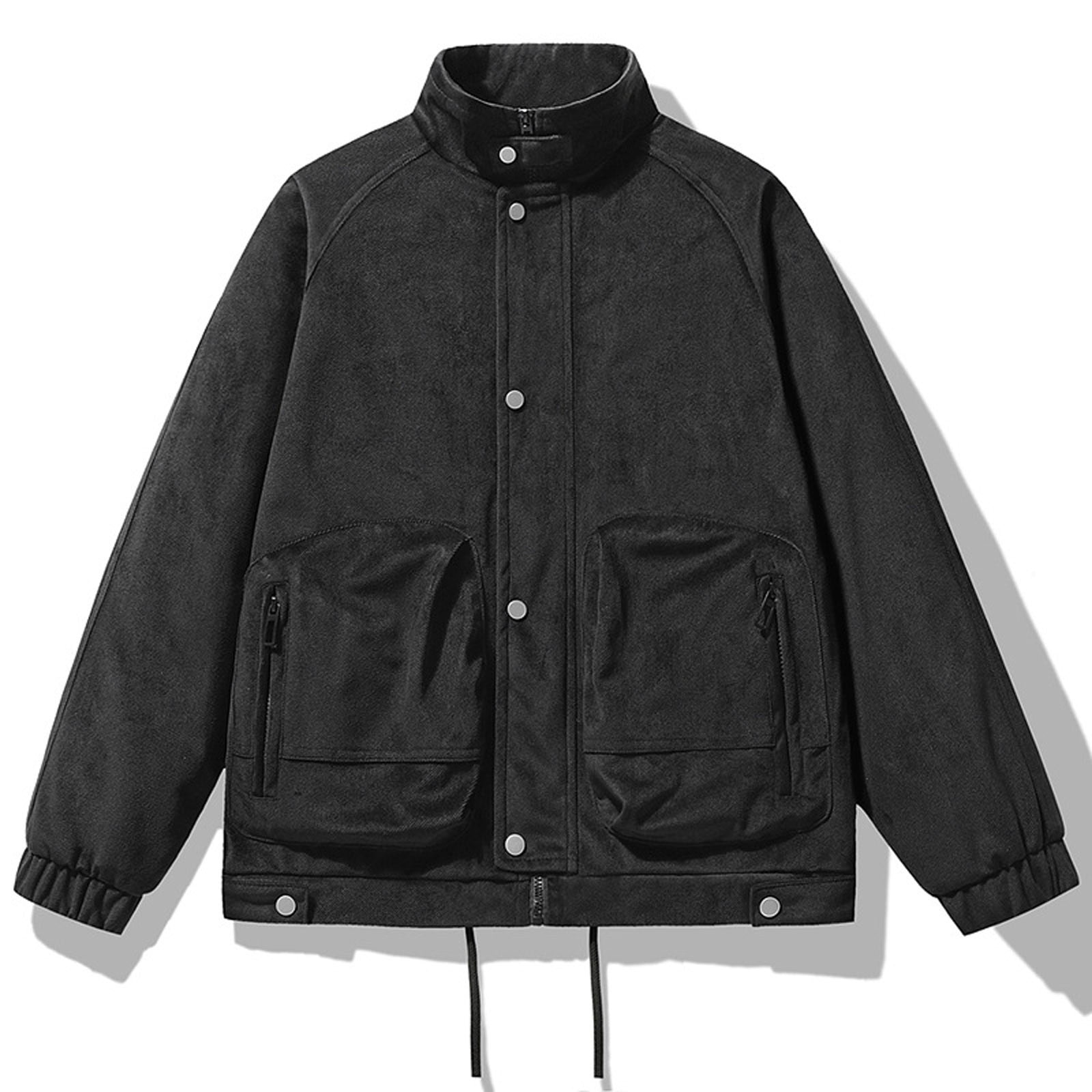 Men'S Thin Fall Outdoor Windbreaker Slim Fitting Long Sleeved Hooded