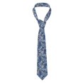 thumbnail image 1 of Men'S Tie 4.7×3.1in Is Not Easy To Deform And Fade Anti-Drift Button Design Is Easy To Take Care Of For Work Travel Daily Business Animal Print Style Mediumslateblue_3, 1 of 8