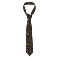 thumbnail image 1 of Men'S Tie 4.7×3.1in Is Not Easy To Deform And Fade Anti-Drift Button Design Is Easy To Take Care Of For Work Travel Daily Business Cartoon European Starling Birds, 1 of 8