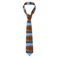 thumbnail image 1 of Men'S Tie 4.7×3.1in Is Not Easy To Deform And Fade Anti-Drift Button Design Is Easy To Take Care Of For Work Travel Daily Business Autumn Lake, 1 of 8