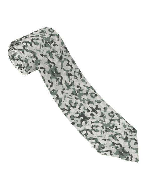 Men'S Tie Print Camouflage Pattern Print Polyester Necktie - One Size
