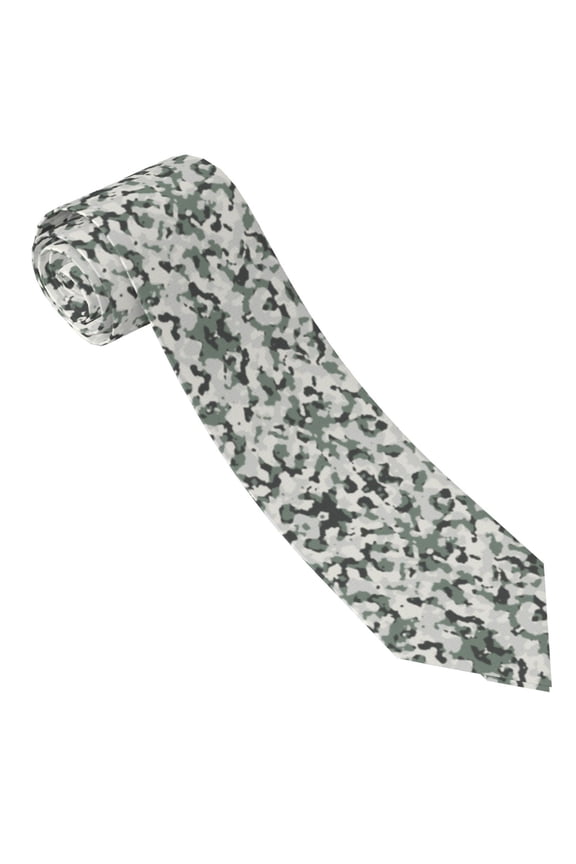 Men'S Tie Print Camouflage Pattern Print Polyester Necktie - One Size