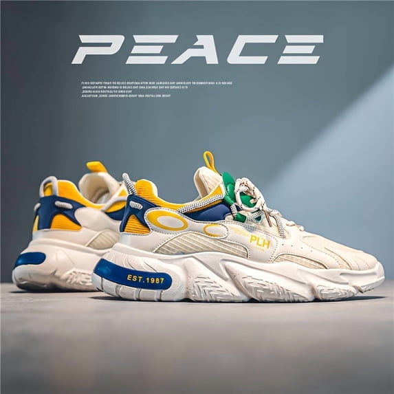 Men'S Trendy Casual Sports Shoes, Breathable Dad Shoes for Summer