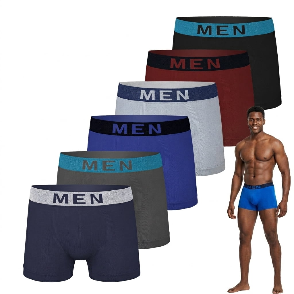 Men'S Underwear Boxer Brief Multiple Pack Underwear Breathable Modern ...