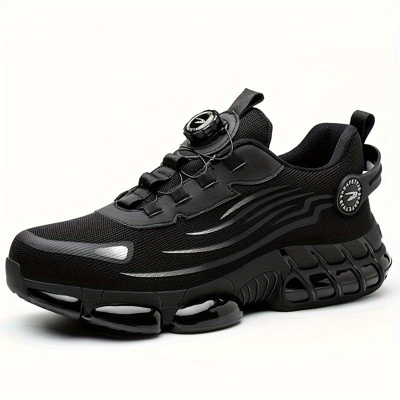 Men'S Unisex Professional Steel Toe Work Boots, Puncture Proof