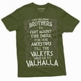 thumbnail image 1 of Men'S Valkyr Valhalla T-Shirt Brotherhood Warrior Tee Shirt Thor Norse Mythology Tee, 1 of 6