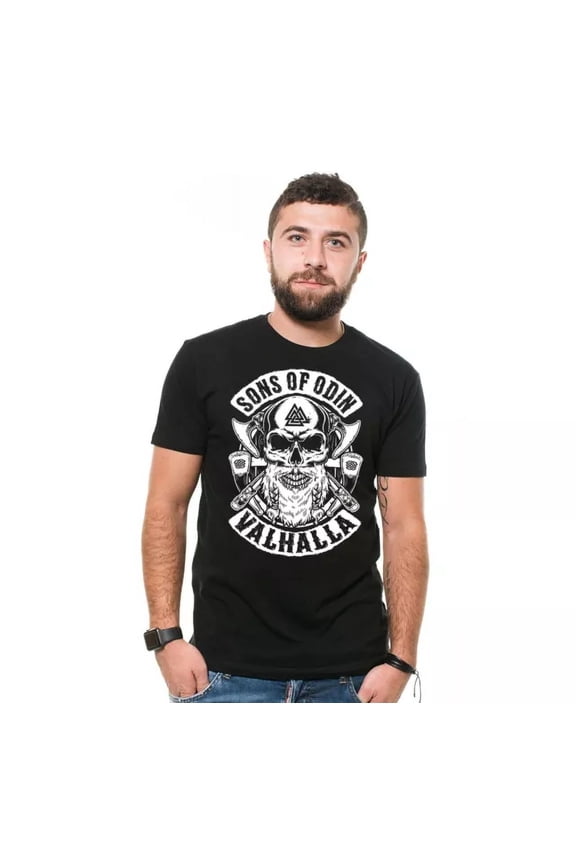 Men'S Viking Tee Sons Of Odin Odin Valhalla Ragnar Viking Gift