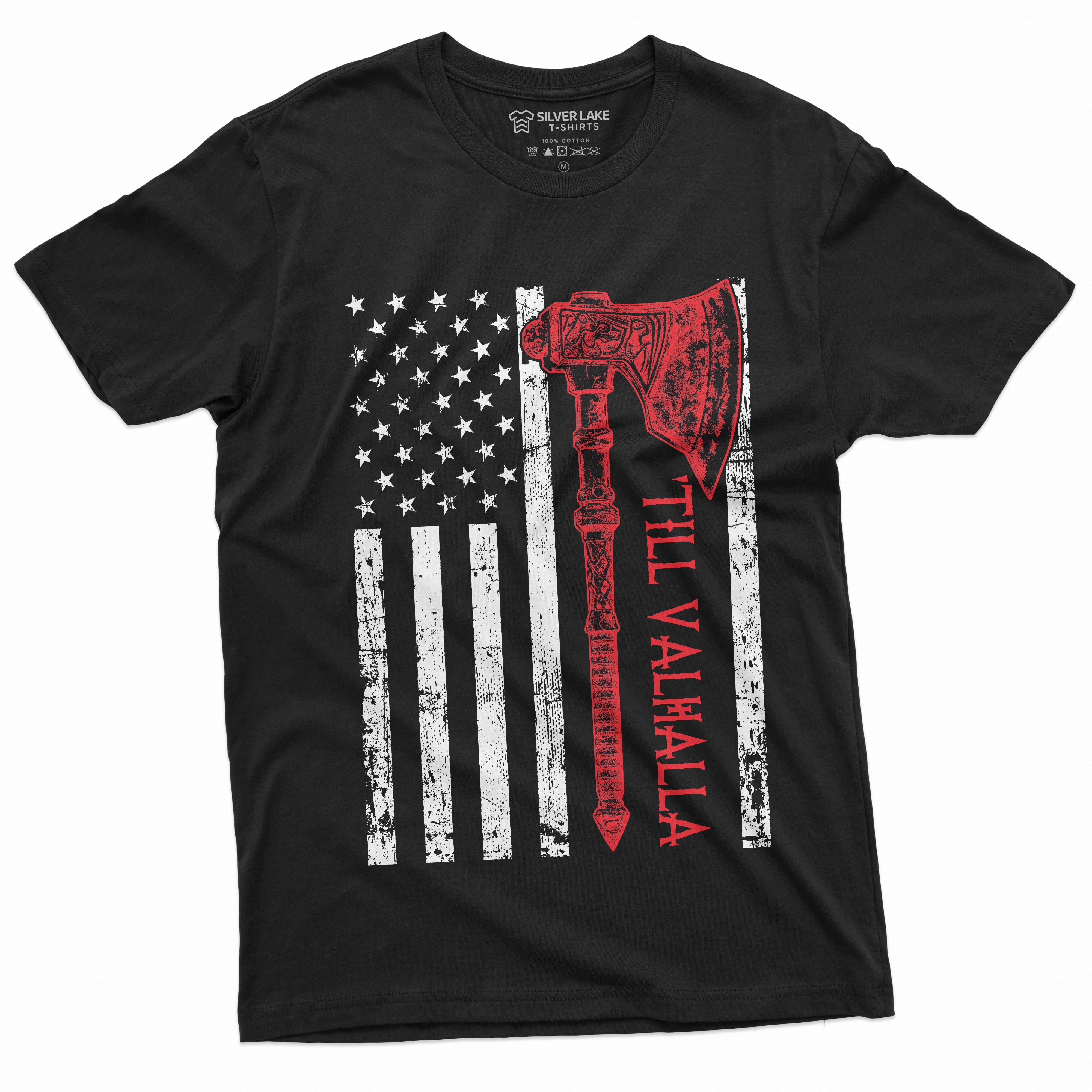 T-shirt Until Valhalla Personnalisable - Heavy Cotton - Made In USA - T S à 5XL