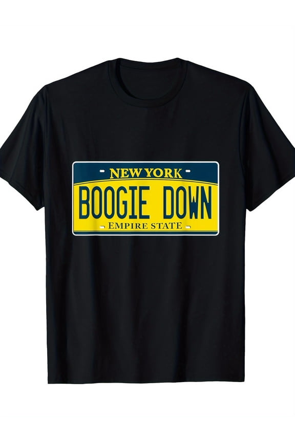 Men'S Vintage Boogie South Bronx NYC T-Shirt - Heavyweight 180gsm Cotton Tee with Retro Hip Hop Graphic - Loose Fit Streetwear Shirt for Concerts, Festivals & Everyday Urban Style - BDP Empire