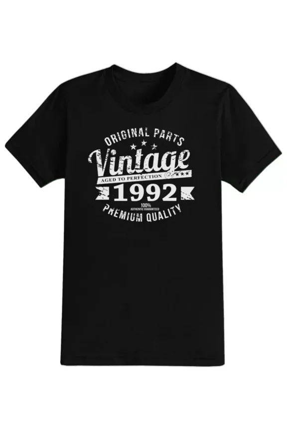 Men'S Vintage Quality Birthday Shirt 30Th 40Th 50Th 60Th 70Th 80Th Gift Unisex S-5XL Hot Trending Shirt, Vintage Birthday Gift