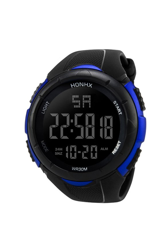 Men’S Watch Men's Digital Watch Sports Electronic Watch With Luminous Display, Running Timer, Alarm Clock, Resistant Fitness Watch For Outdoor Activities Mens Watches, Retro Watch for Men,Father's Da