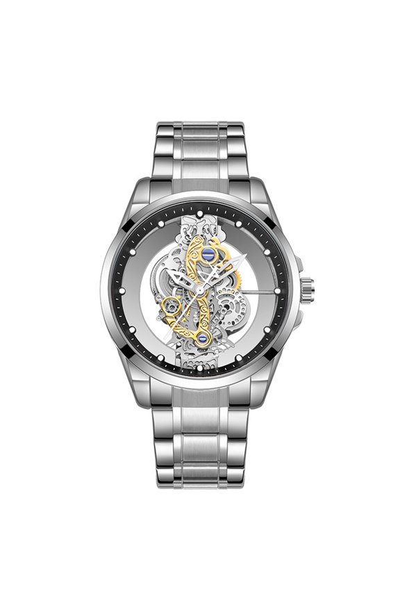 Men'S Watch Men's Luminous Running Alarm Clock Watch Mens Watches Big Face Classic Stylish Fashion Casual Designer Business Work Wrist Watch Elegant Gift for Men