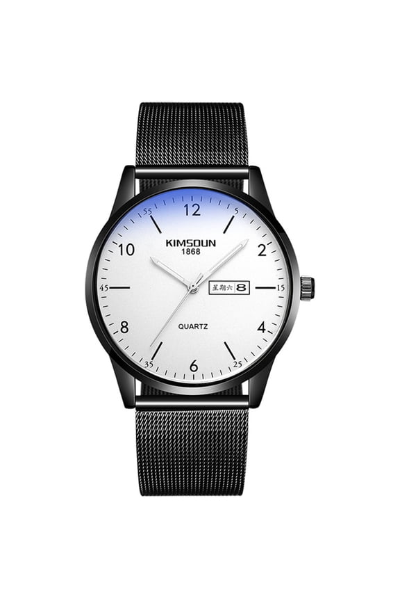 Men’S Watch Men's Luminous Running Alarm Clock Watch Watches for Men Mens Date Sports Analog Army Wrist Watch
