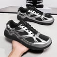 thumbnail image 1 of Men'S Wide Width Athletic Casual Shoes |  Super Grip Sole, Outdoor Hiking Mountaineering Shoes , Multi-Terrain Use, and Fabric Upper, Rubber Sole, Lace Closure, Low Top ，, 1 of 5