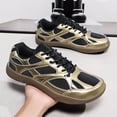 thumbnail image 1 of Men'S Wide Width Athletic Casual Shoes |  Super Grip Sole, Outdoor Hiking Mountaineering Shoes , Multi-Terrain Use, and Fabric Upper, Rubber Sole, Lace Closure, Low Top ，, 1 of 5